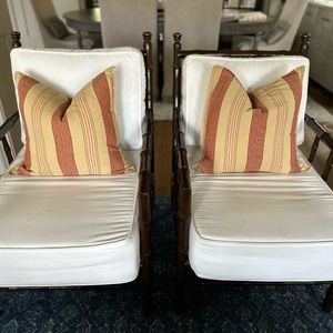 Pair of Pottery Barn Pillow Covers